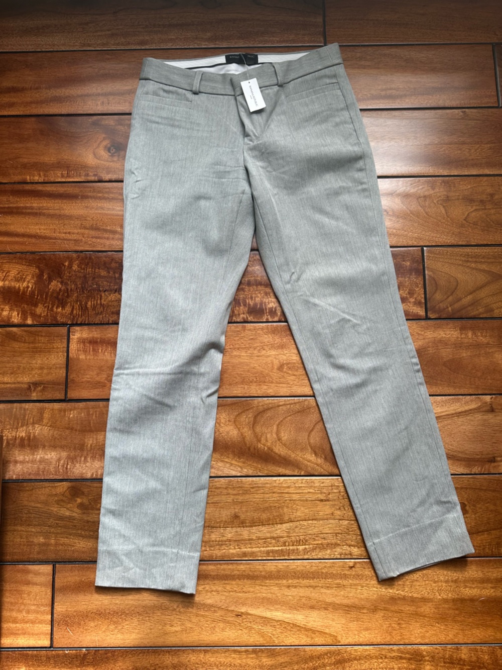 NWT Banana Republic Sloan Light Gray Ankle Pants